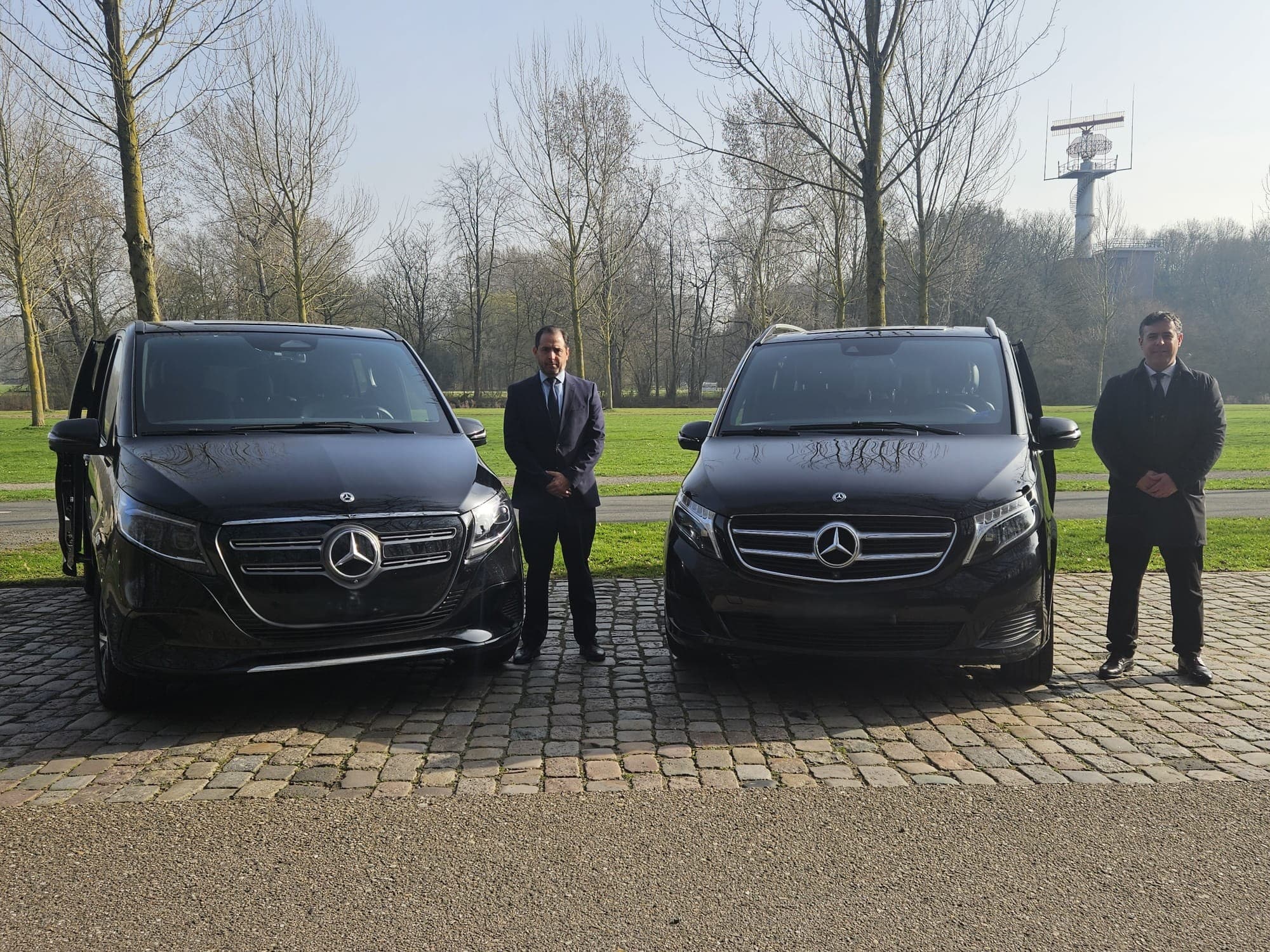 Two V-Classes with Drivers